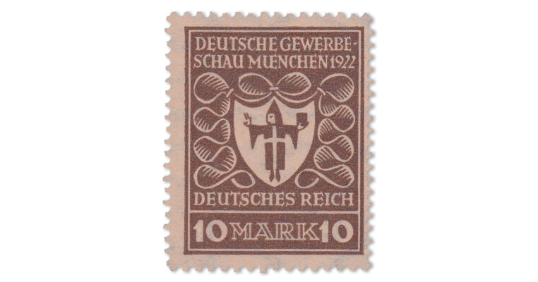 Deutsches Reich - 10 Mk. Münchner Kindl 1922 (Mi. Nr. 203 b)