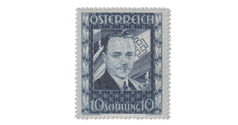 Österreich - Dollfuß-Marke (Mi. Nr. 588)